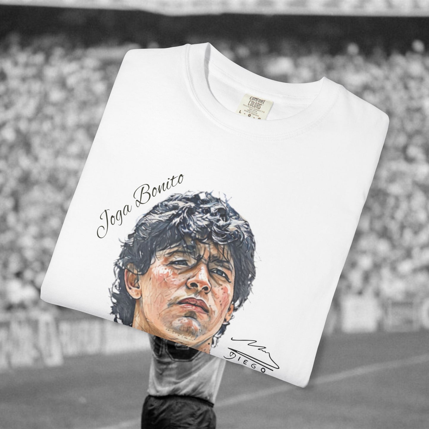 Vintage Diego Maradona T-Shirt - Garment-Dyed Tee