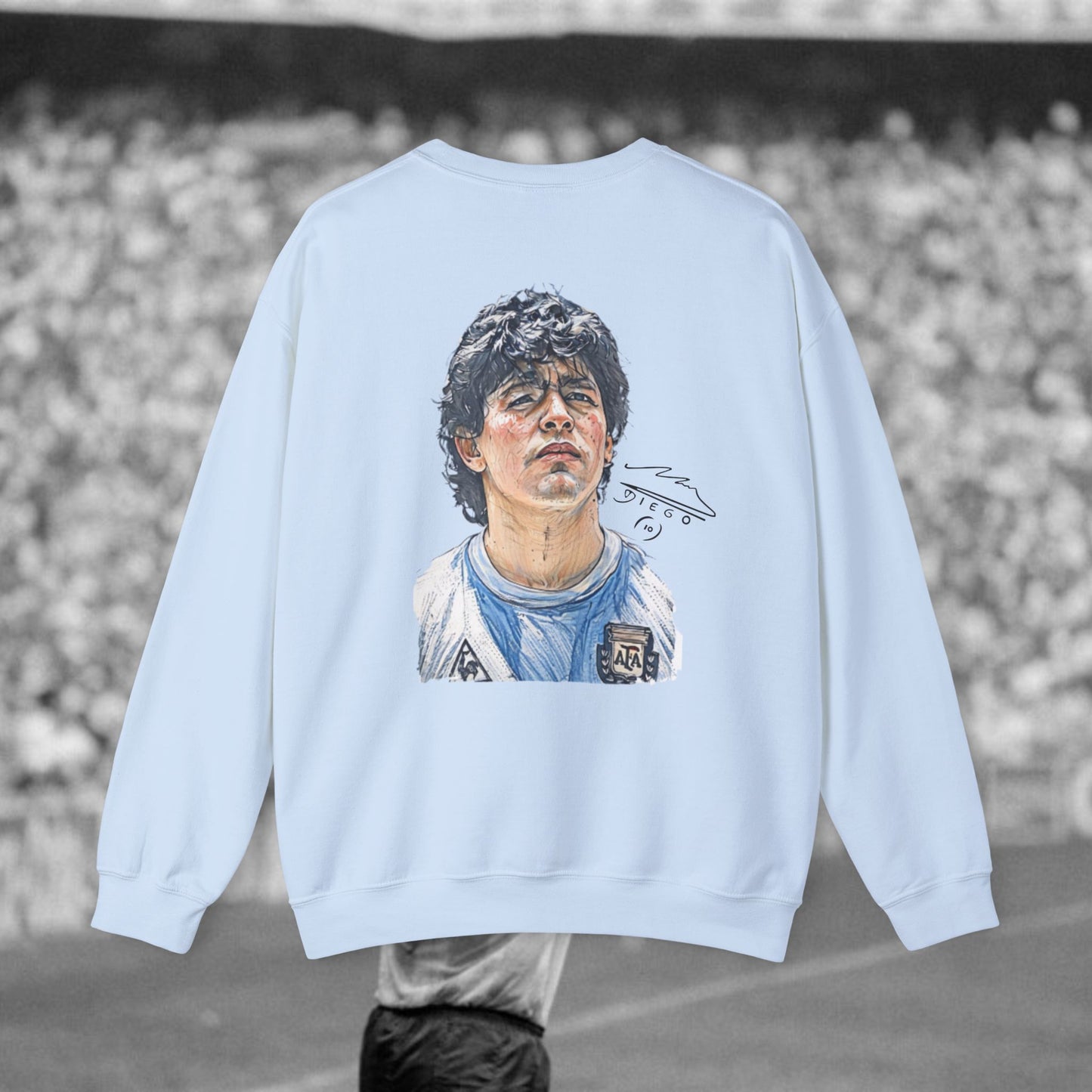 Diego Maradona Crewneck Sweatshirt - Joga Bonito Collection