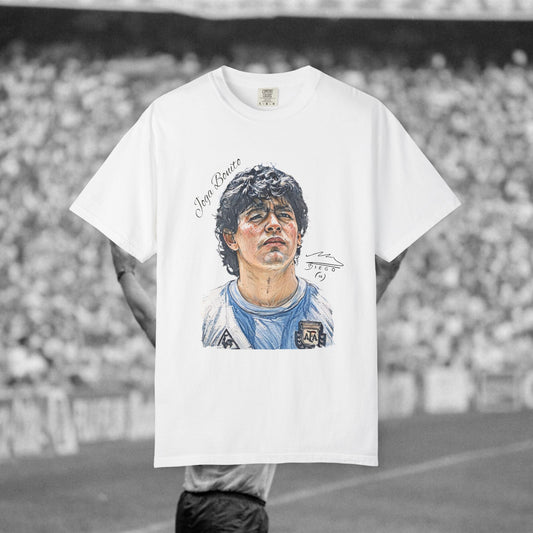 Vintage Diego Maradona T-Shirt - Garment-Dyed Tee