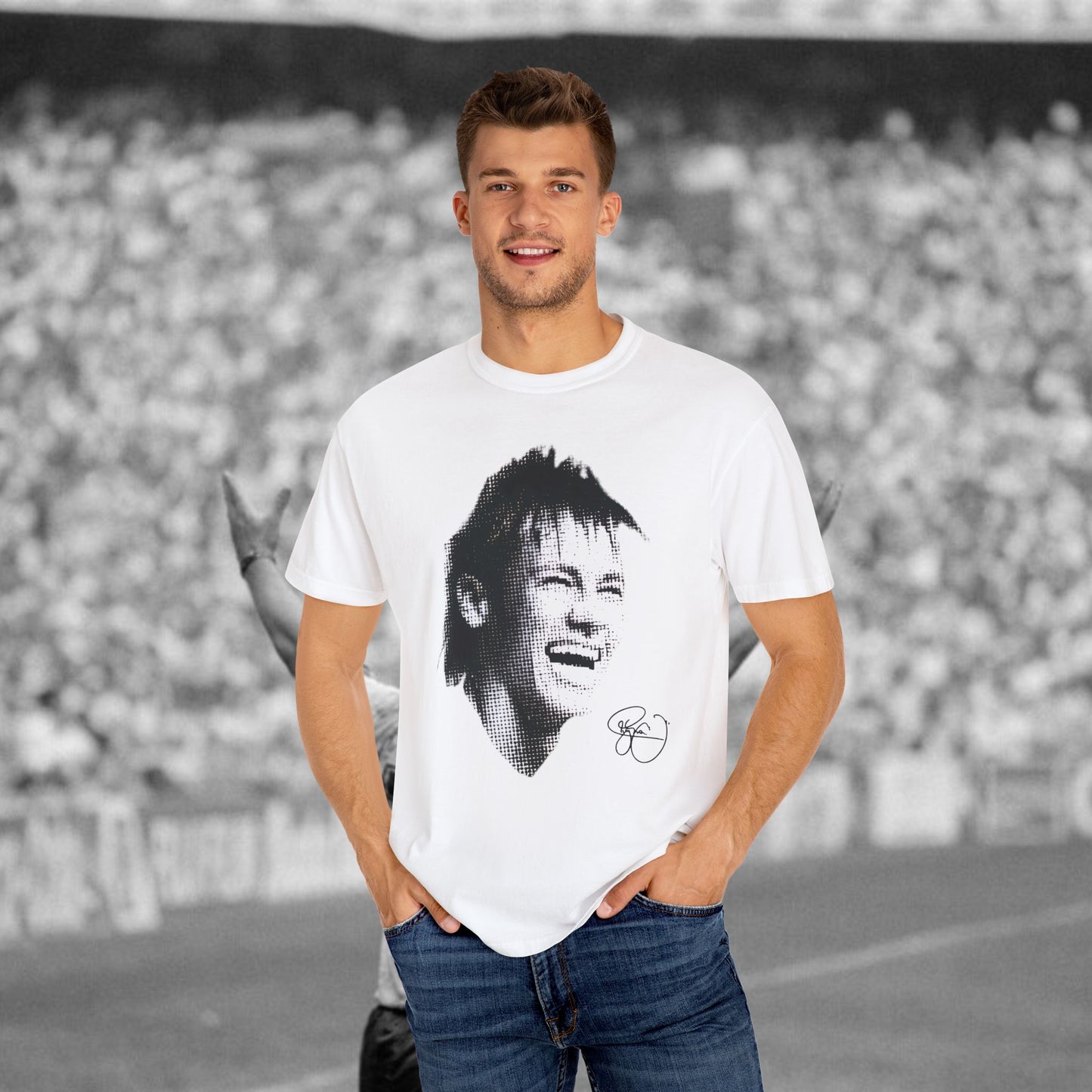 Vintage Neymar Graphic T-shirt